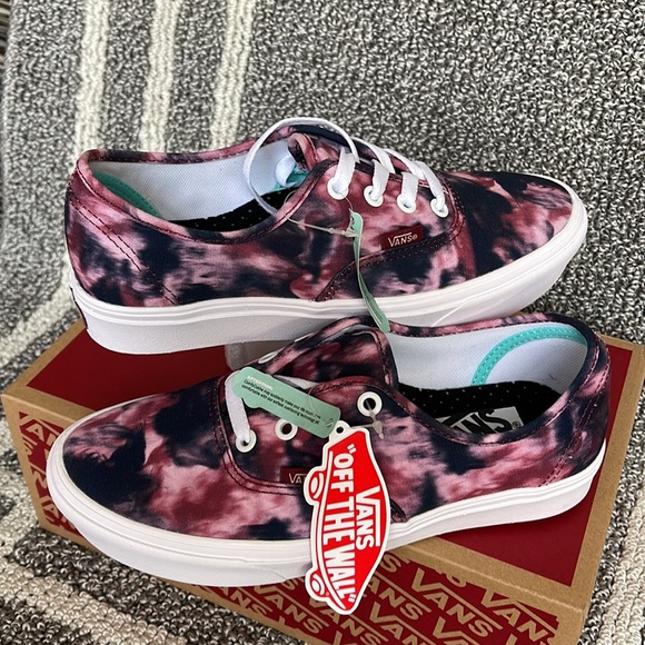 Vans Comfycush Authentic Grunge Wash Multi / Tiedye Men’s - Picture 11 of 16